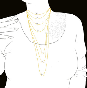 How to tell which necklace length is best for you