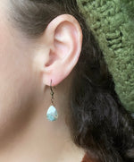 Moss Opal Earrings