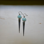 Amazonite Spear Earrings