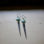 Amazonite Spear Earrings