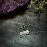 Long Amethyst Slice