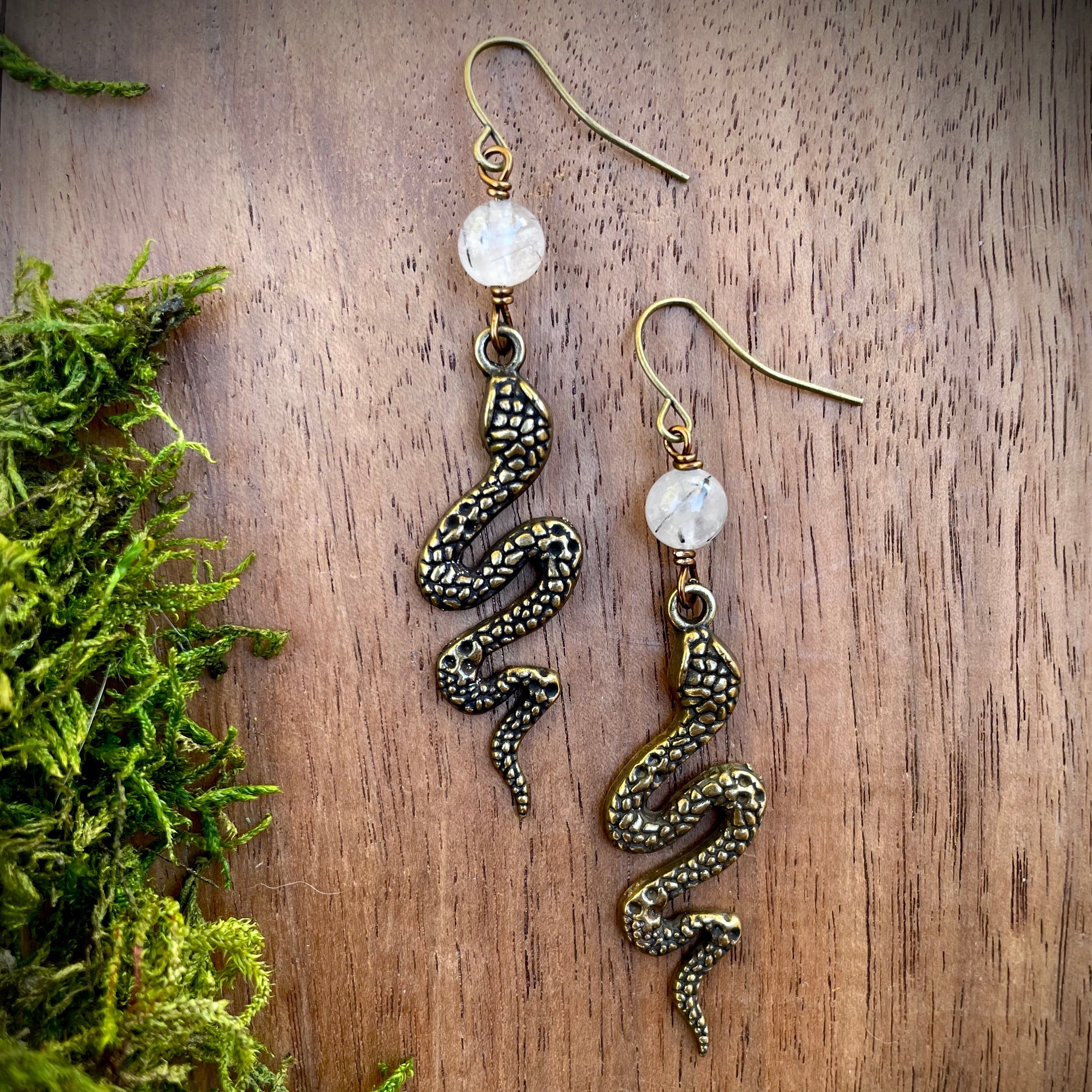 Mystic Serpent Earrings