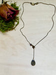 Dragon's Blood Jasper Lariat