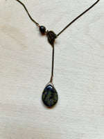 Dragon's Blood Jasper Lariat