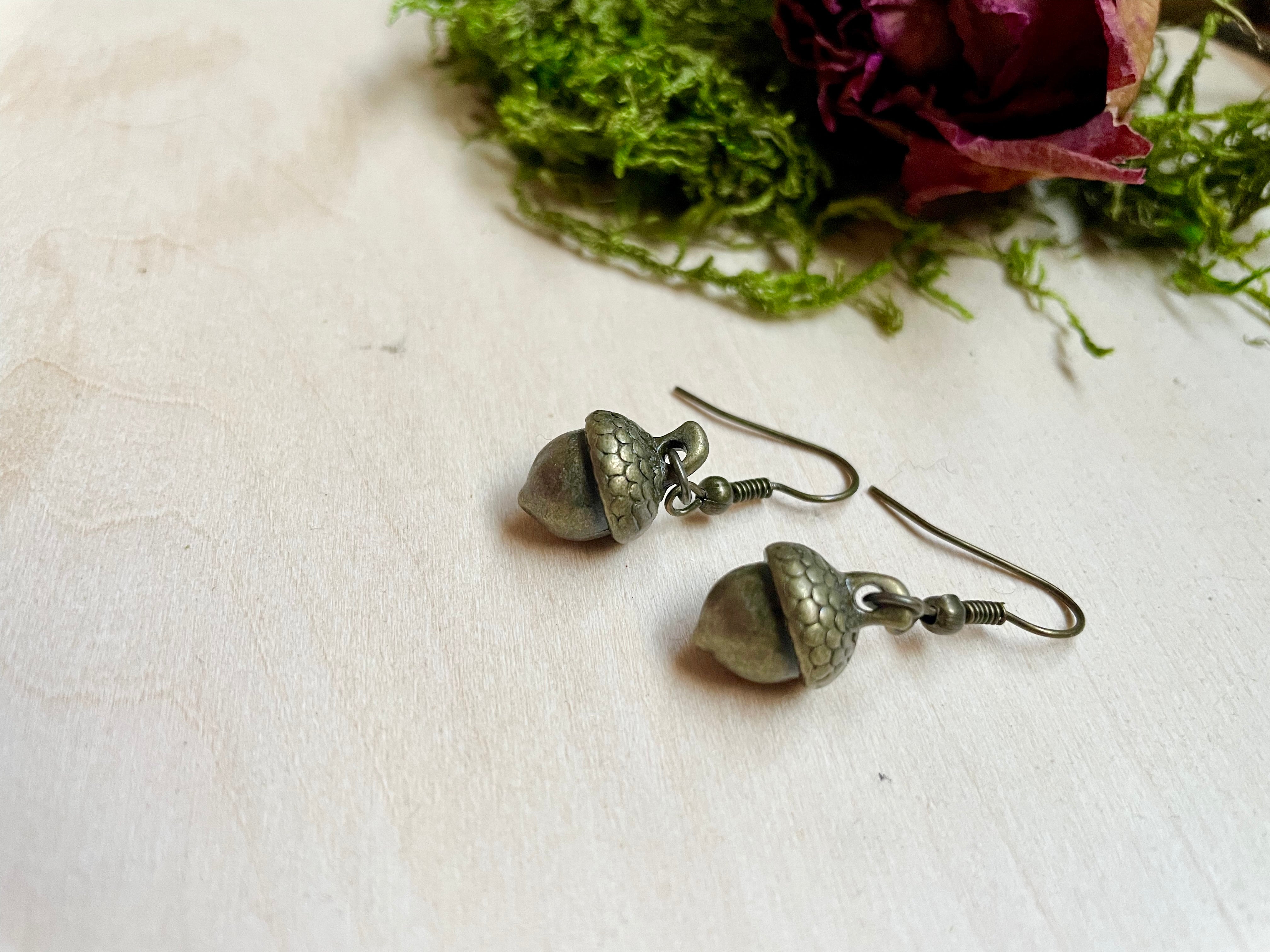 Acorn Earrings