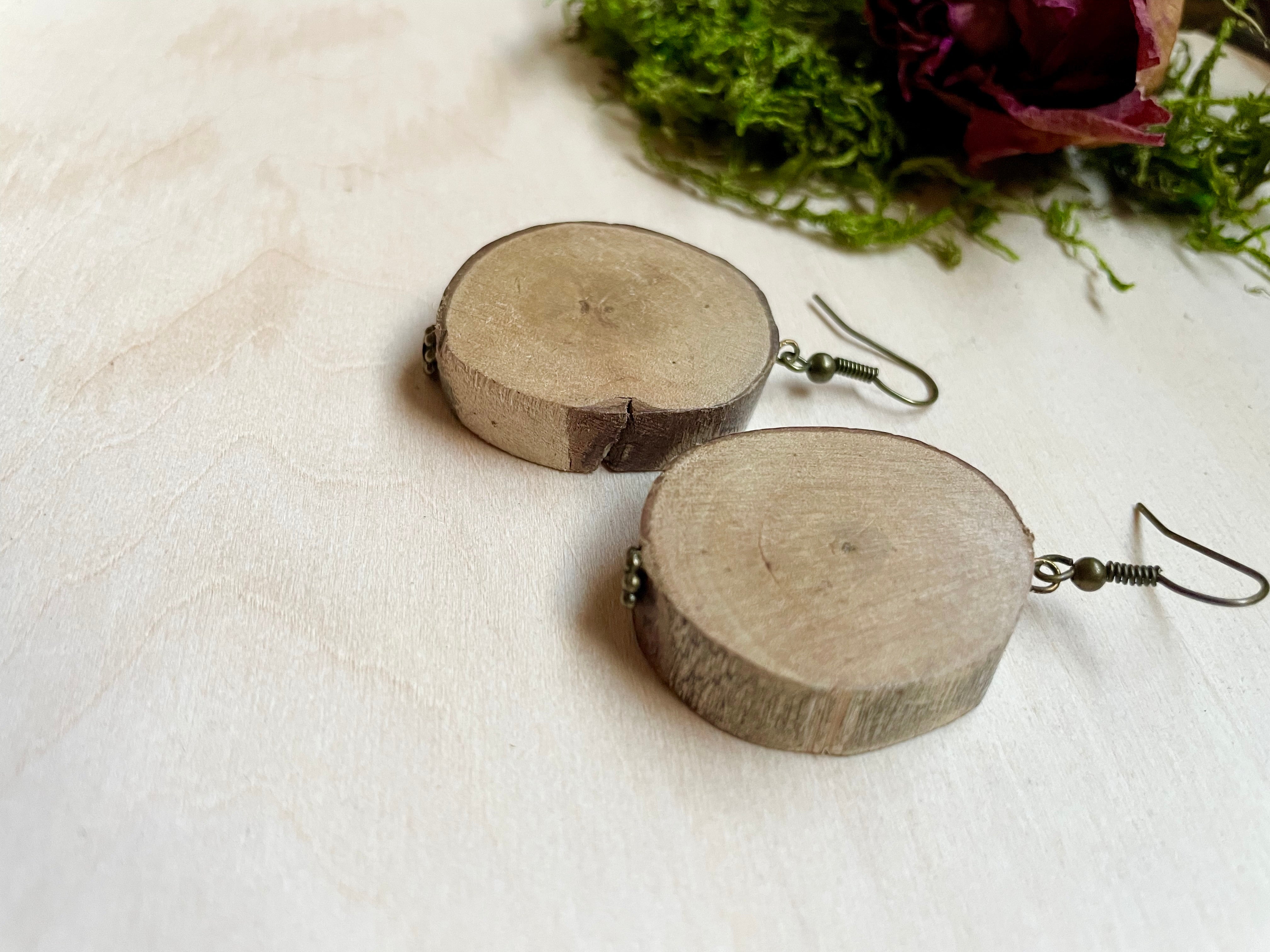 Wood Earrings