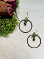 Jasper Mistletoe Hoops