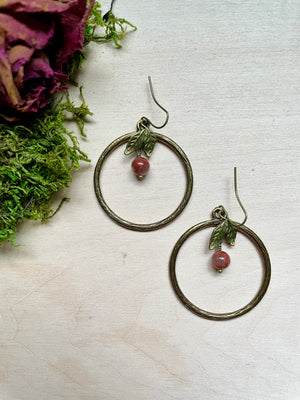 Jasper Mistletoe Hoops