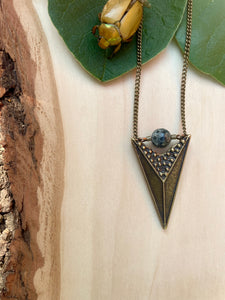Power Triangle Necklace