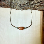 Wood + Amazonite