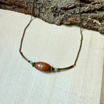 Wood + Amazonite
