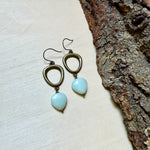 Shielded Amazonite Earrings