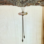 Amazonite Crystal Bolo