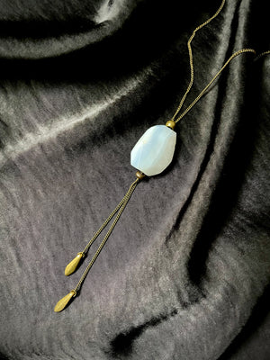Blue Lace Agate Bolo