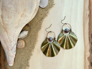 Scallop Earrings