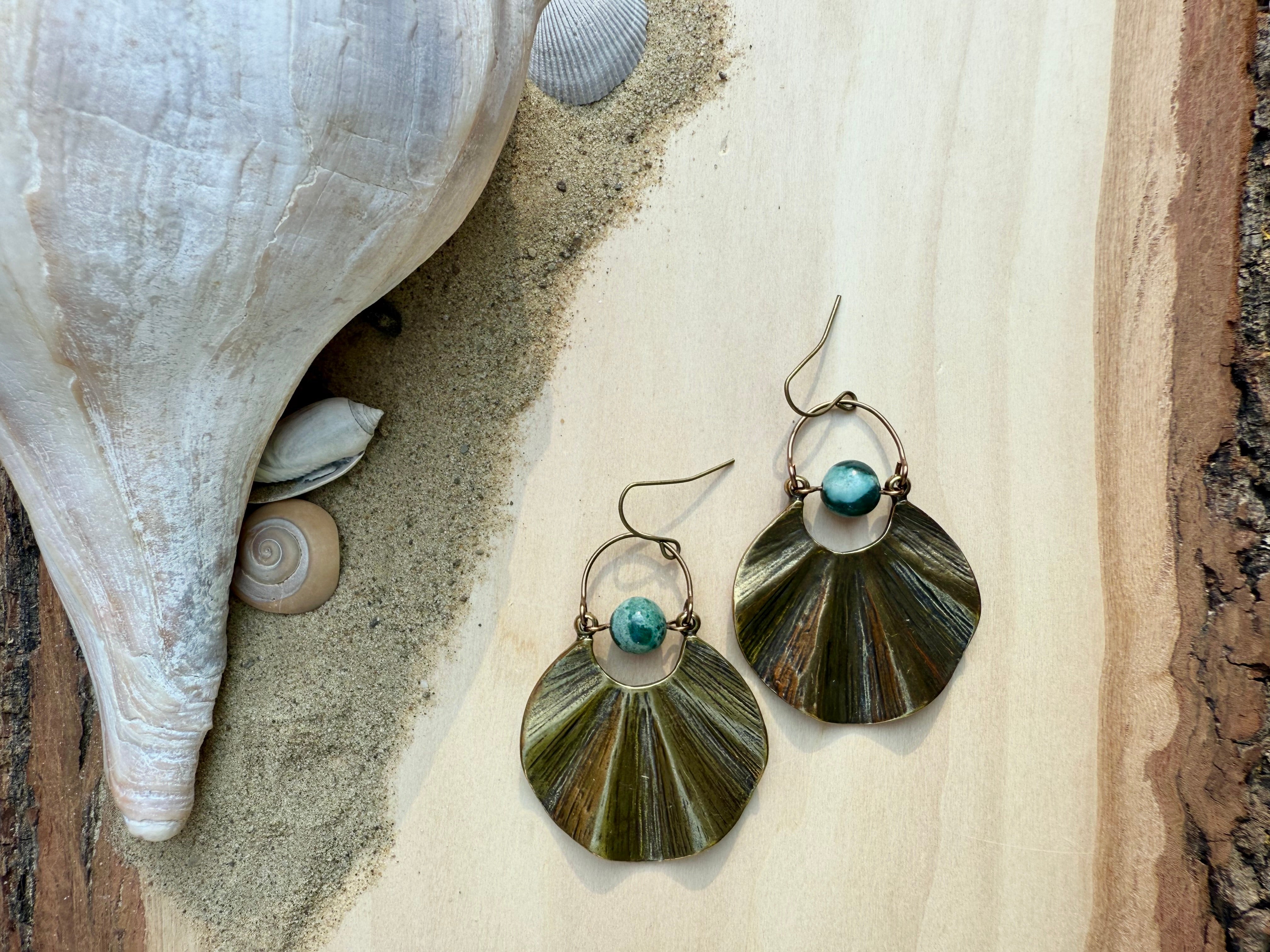 Scallop Earrings