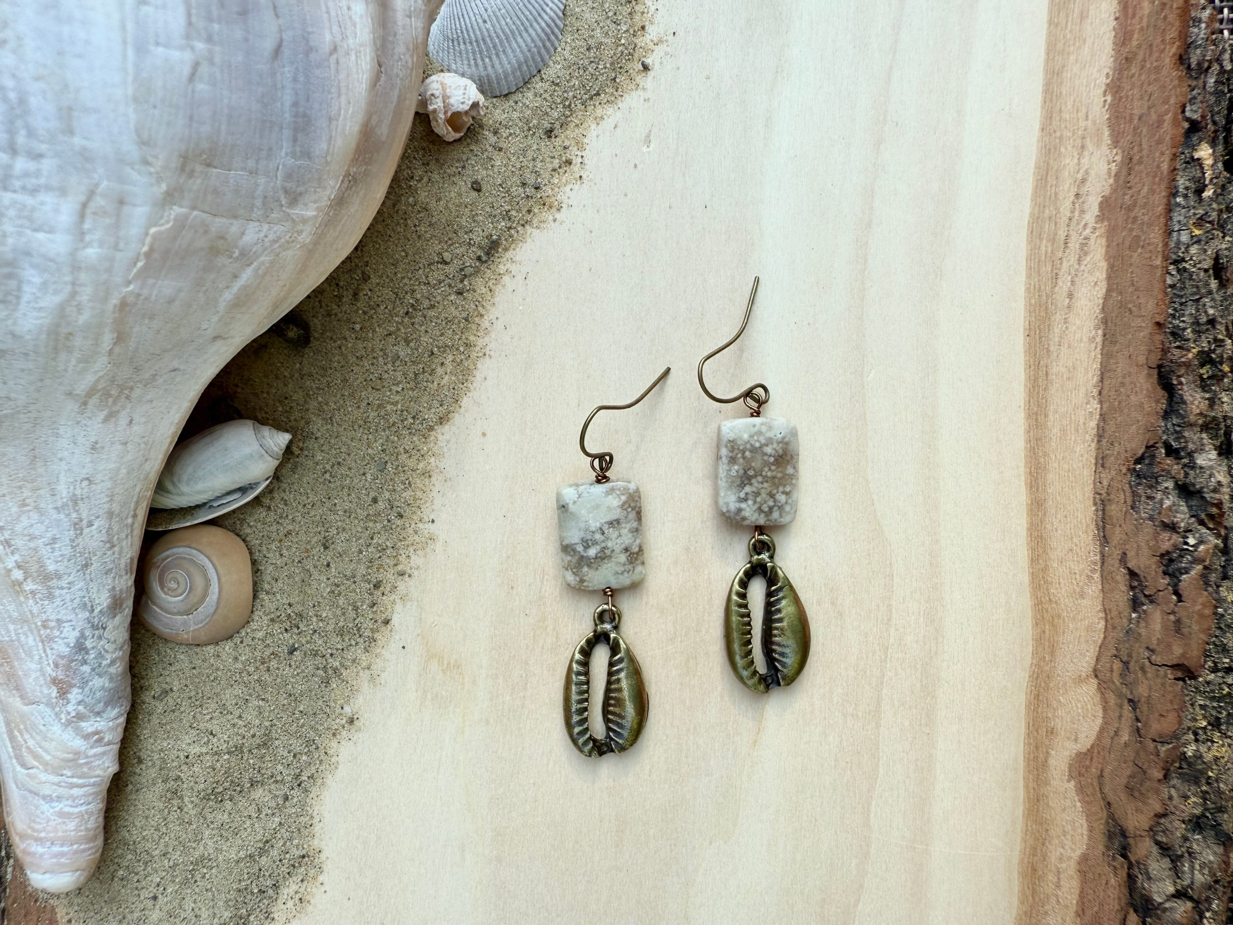 Cowrie Earrings