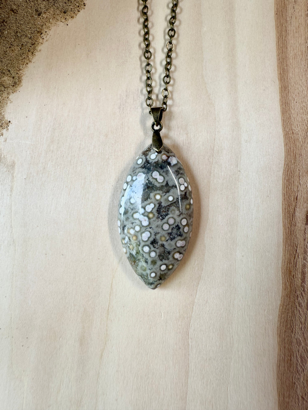 Ocean Jasper - Marquise