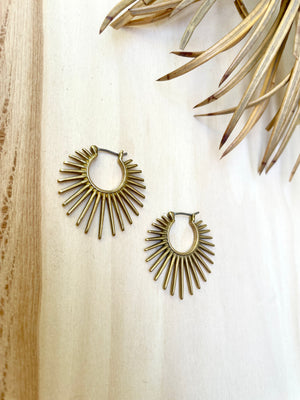 Sun Burst Earrings