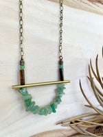 Green Aventurine Lucky Layering Necklace