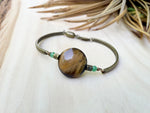 Tiger's Eye + Green Aventurine Bracelet