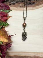 Patient Pinecone + Red Creek Jasper