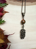Patient Pinecone + Red Creek Jasper