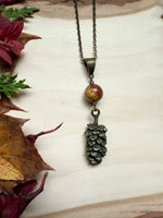 Patient Pinecone + Red Creek Jasper