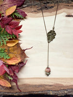 Red Creek Jasper + Oak Lariat
