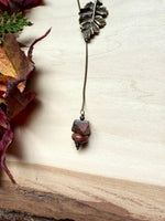 Red Creek Jasper + Oak Lariat