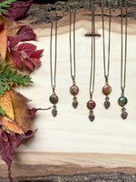 Pinecone + Red Creek Jasper