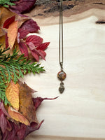 Pinecone + Red Creek Jasper