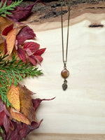 Pinecone + Red Creek Jasper