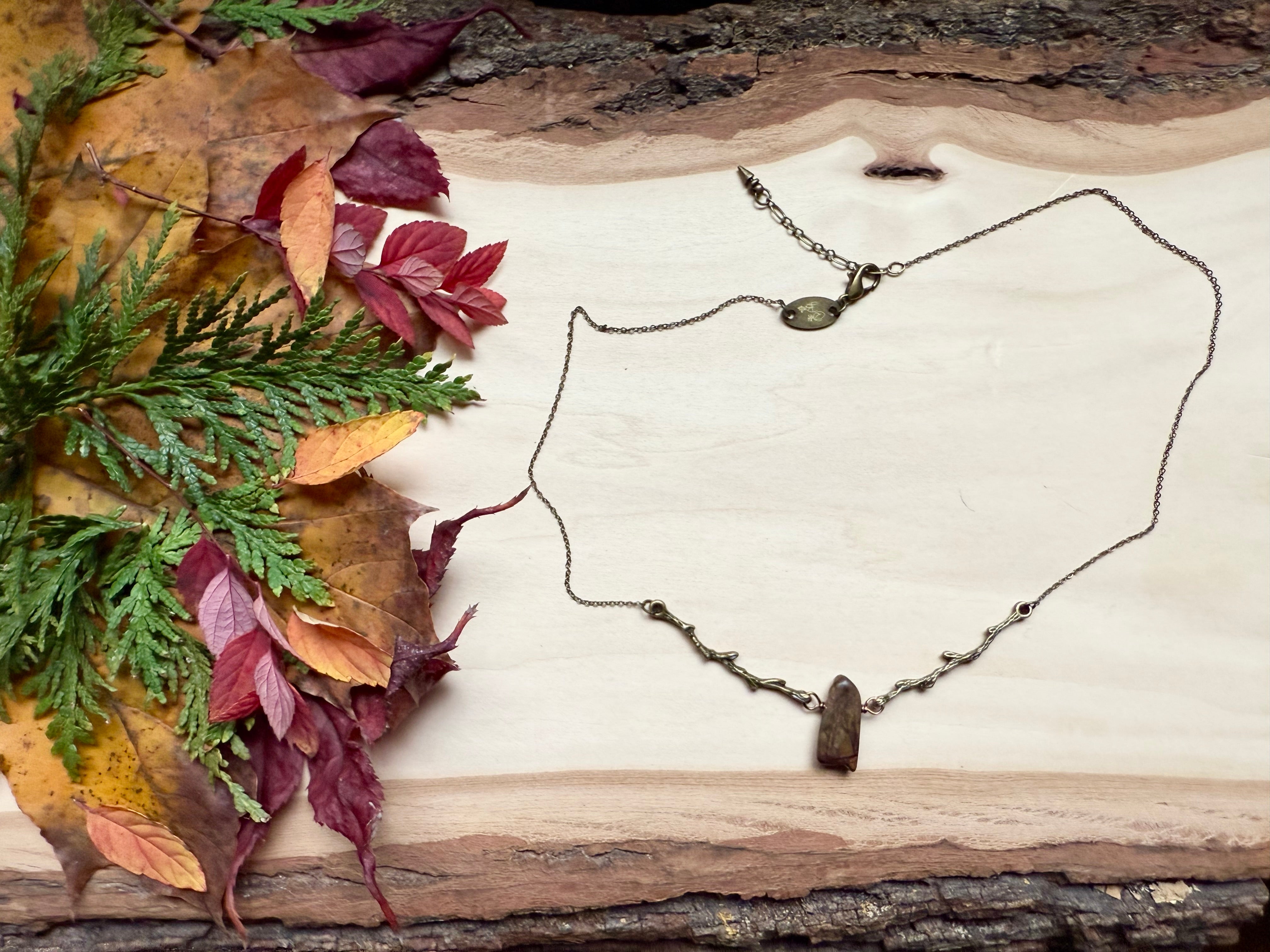 Red Creek Jasper Branchlet