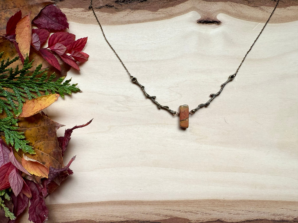 Red Creek Jasper Branchlet