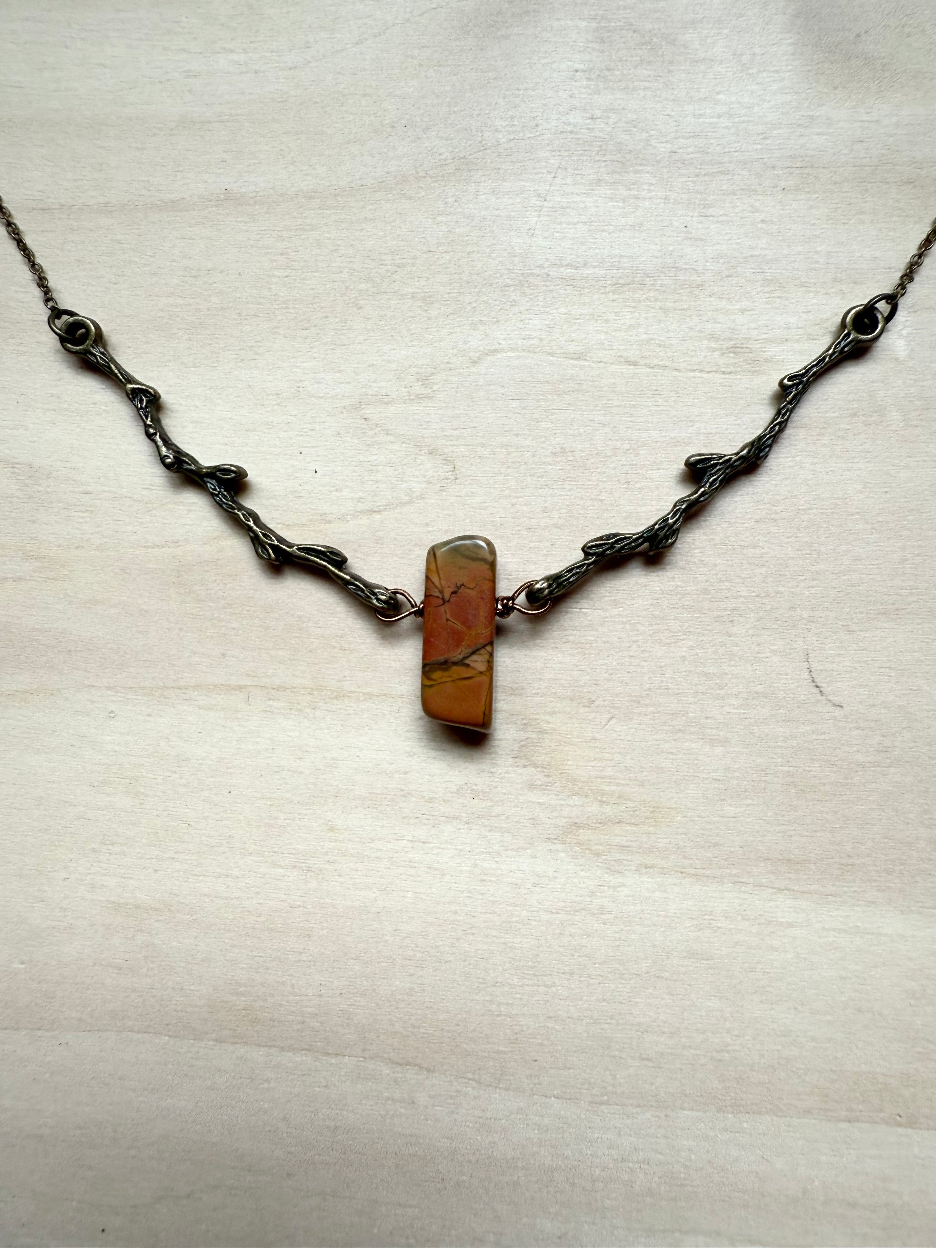 Red Creek Jasper Branchlet