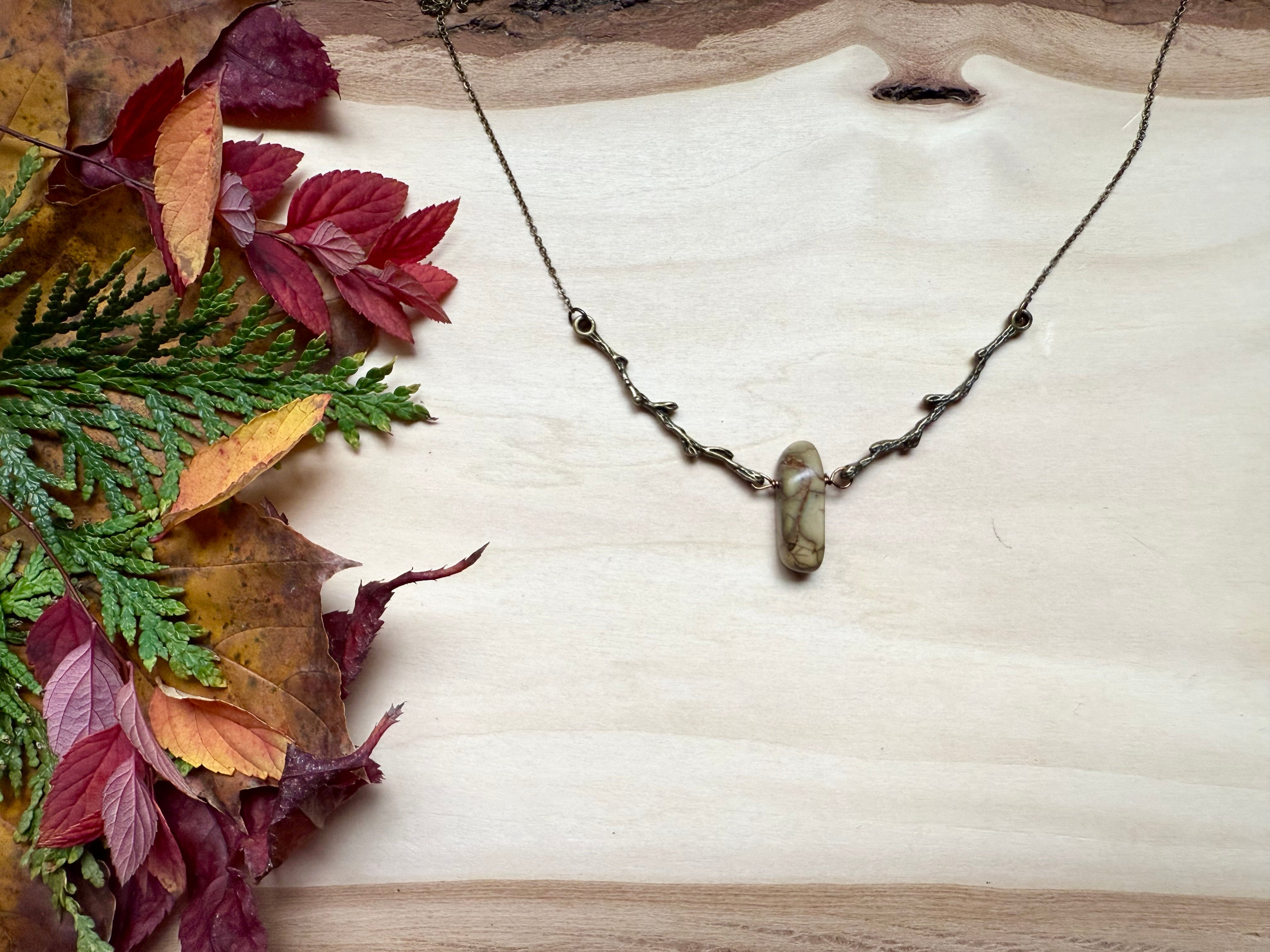 Red Creek Jasper Branchlet