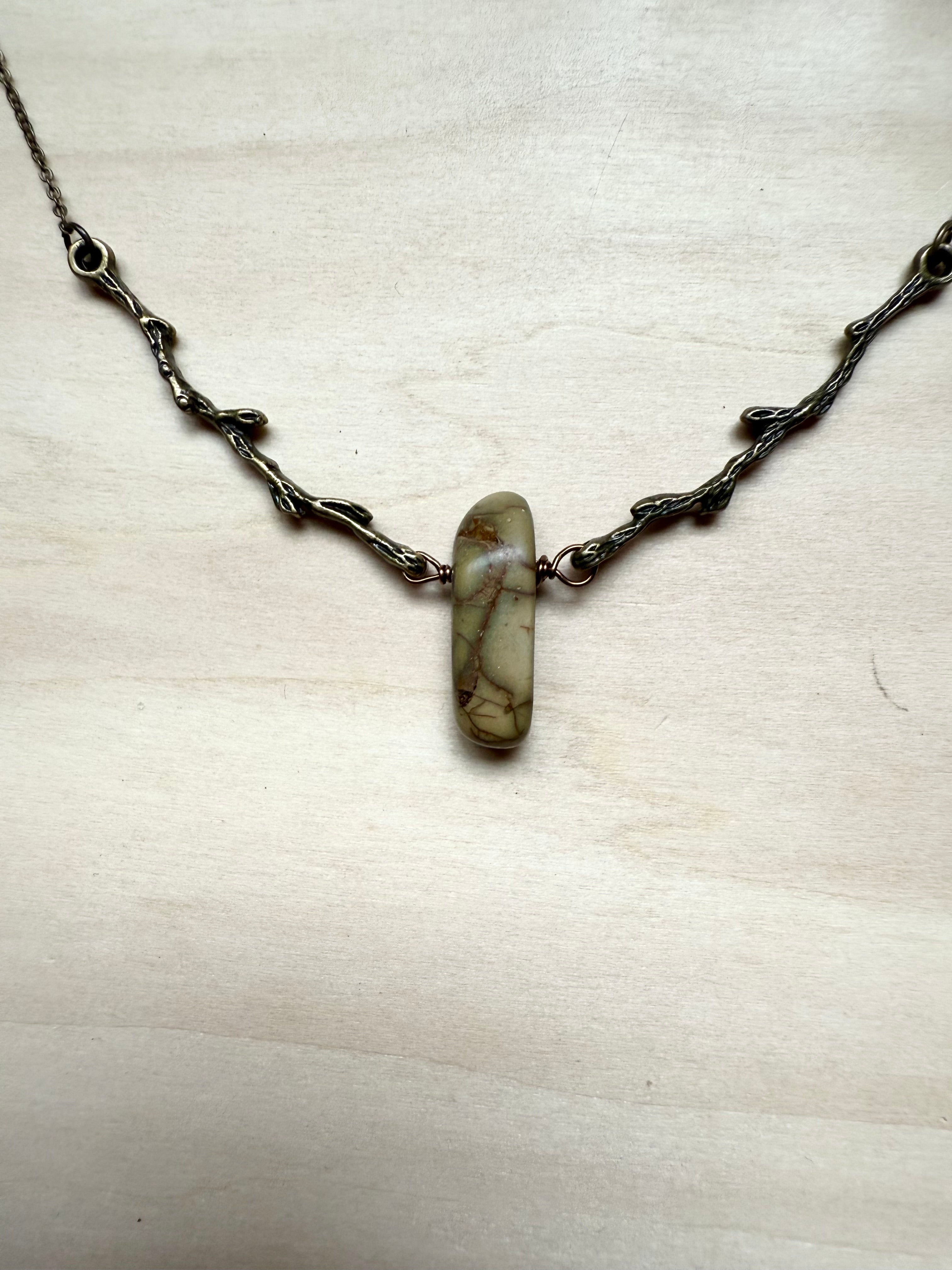 Red Creek Jasper Branchlet