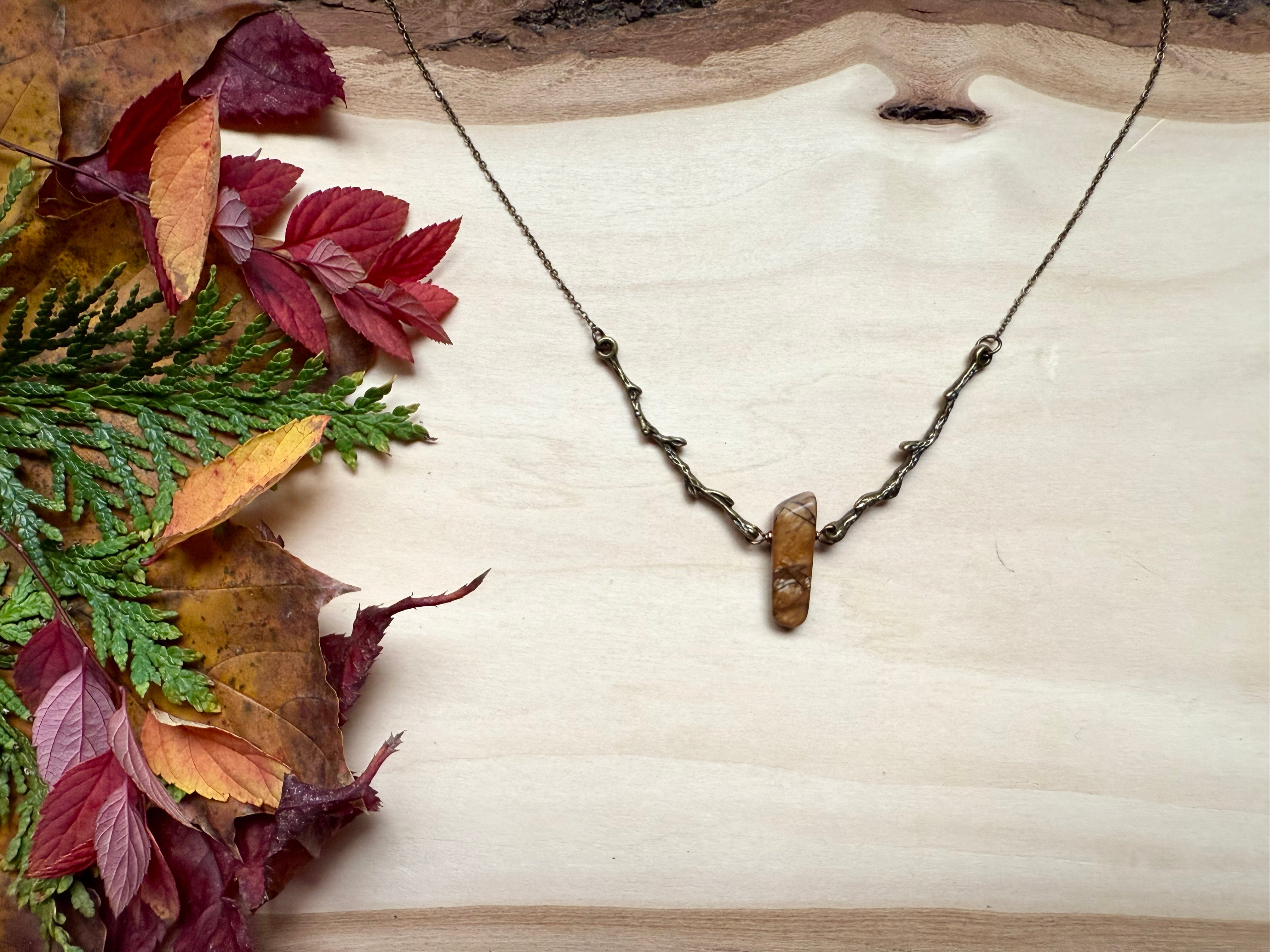 Red Creek Jasper Branchlet