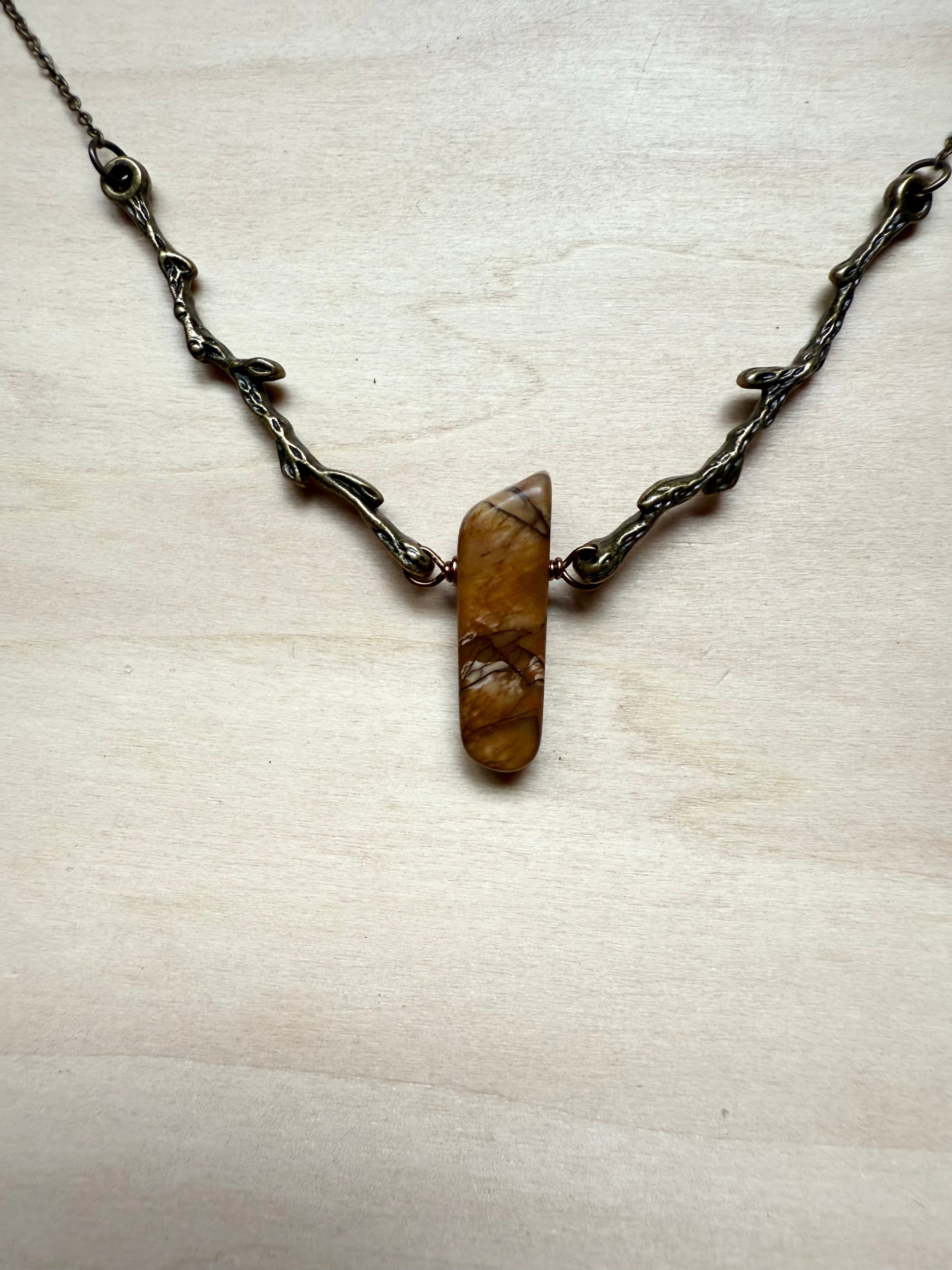 Red Creek Jasper Branchlet