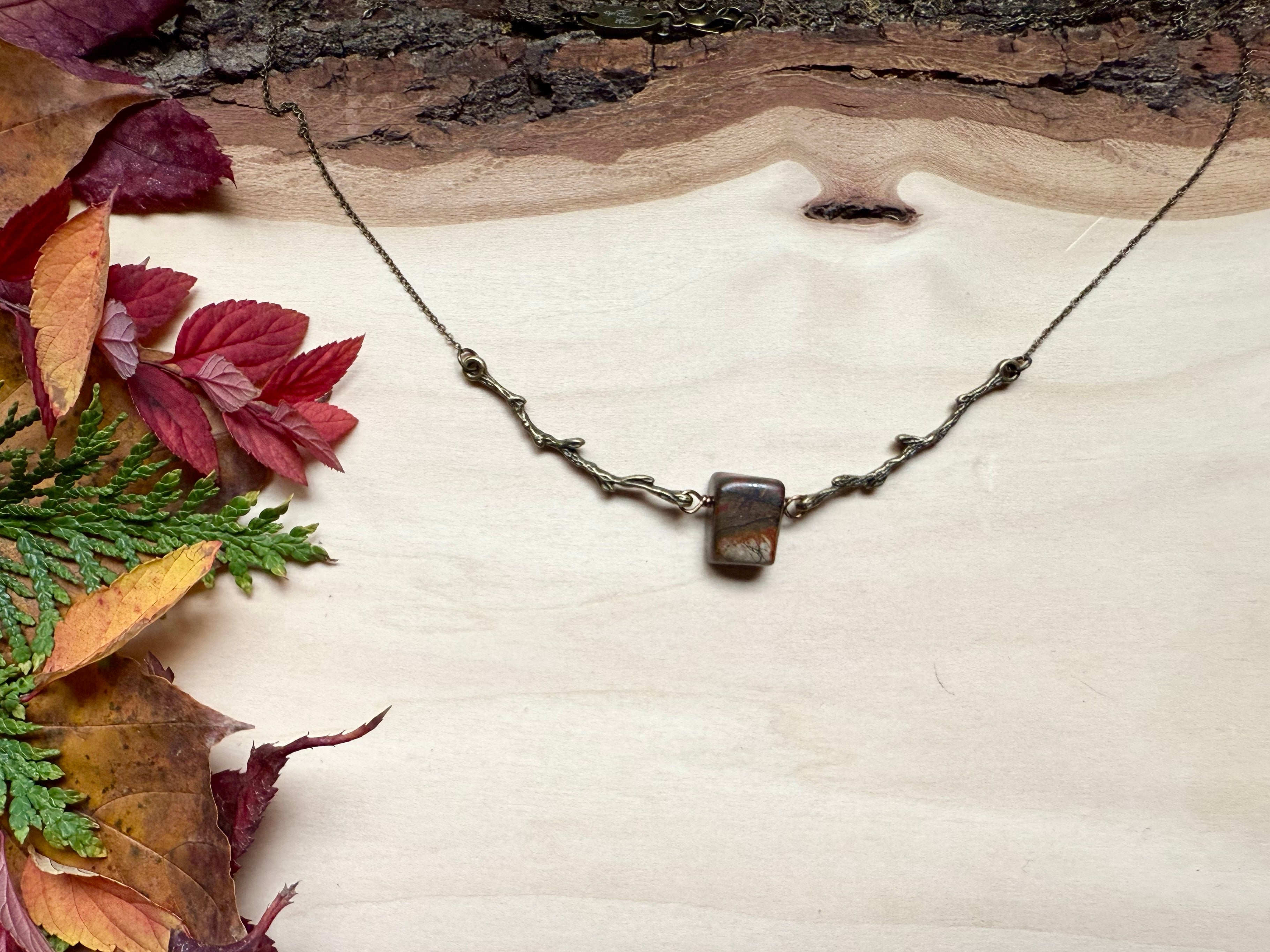 Red Creek Jasper Branchlet