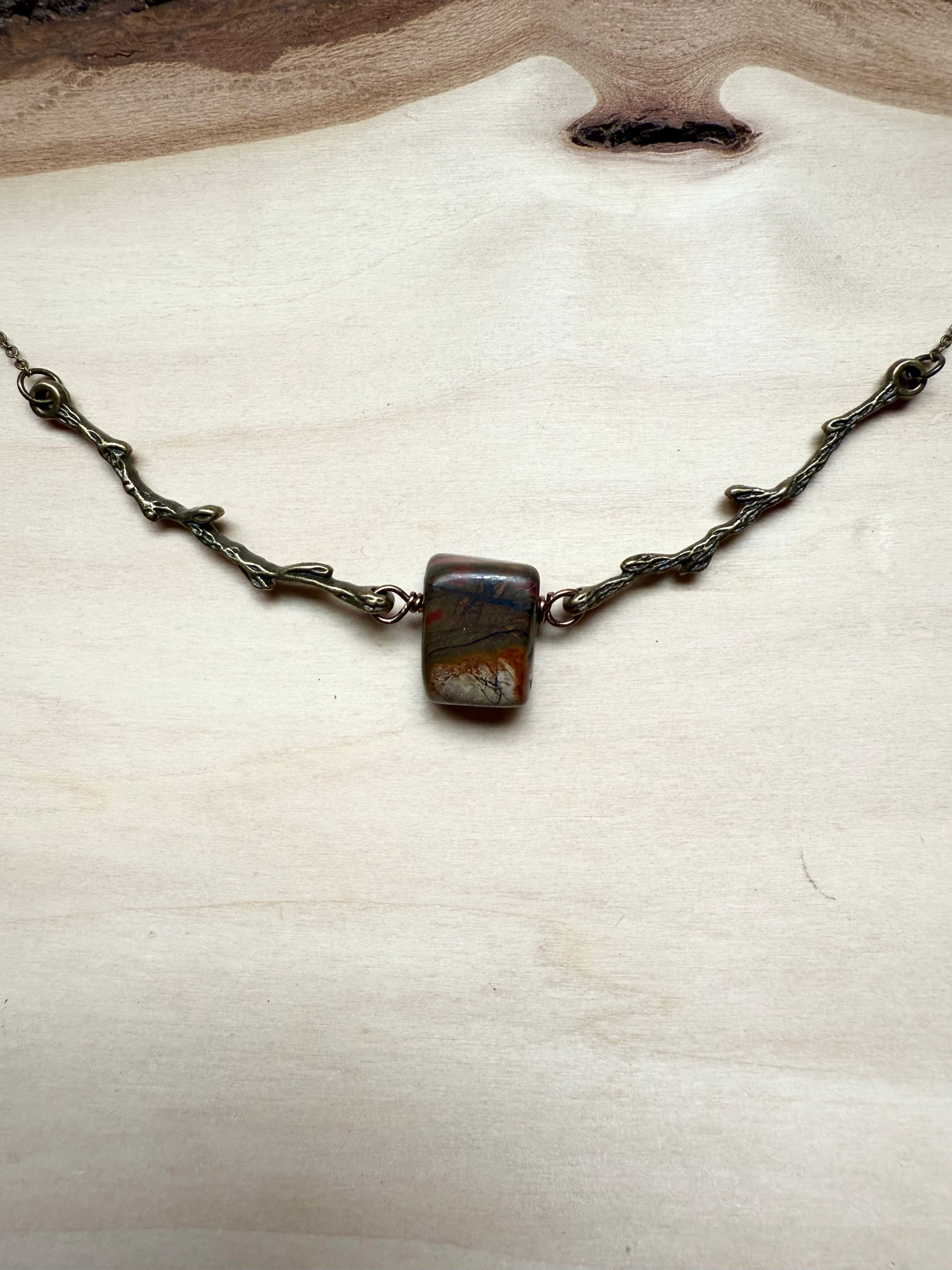 Red Creek Jasper Branchlet