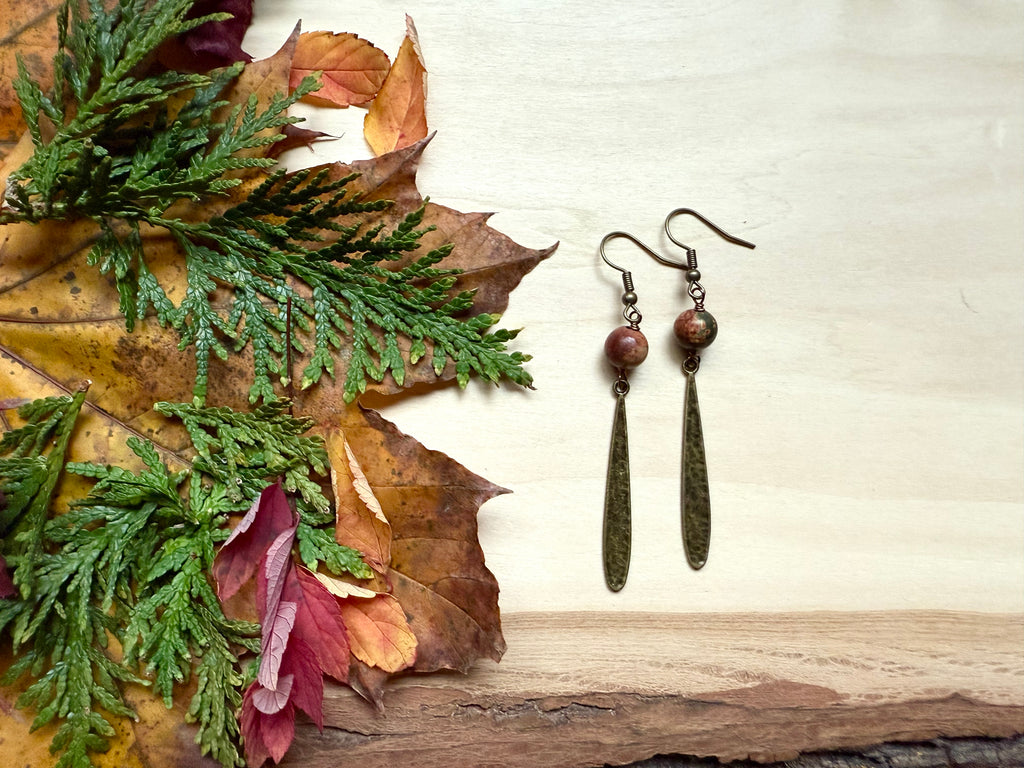 Red Creek Jasper Slim Leaf