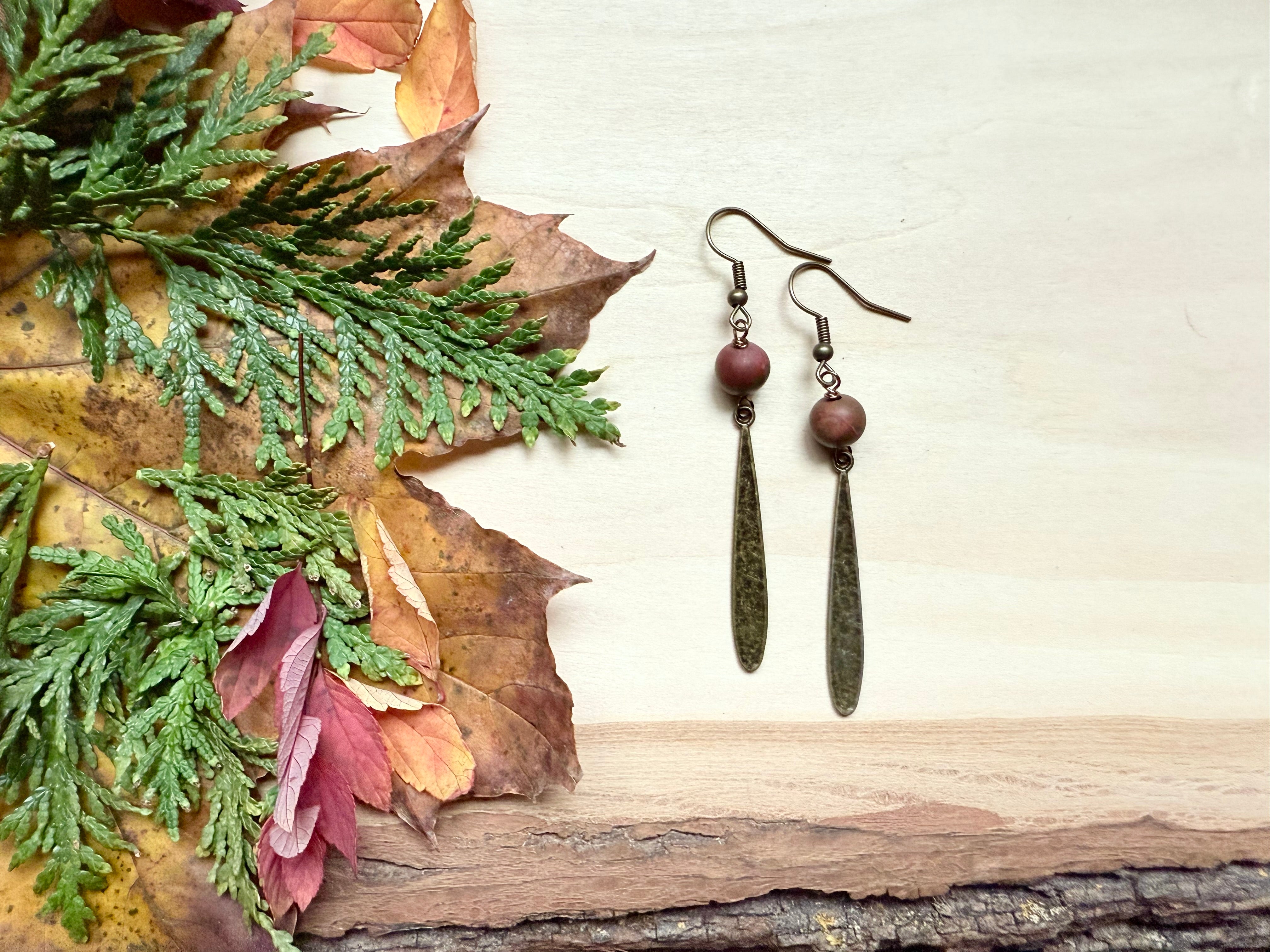 Red Creek Jasper Slim Leaf