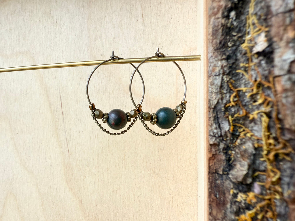 Red Creek Jasper hoops