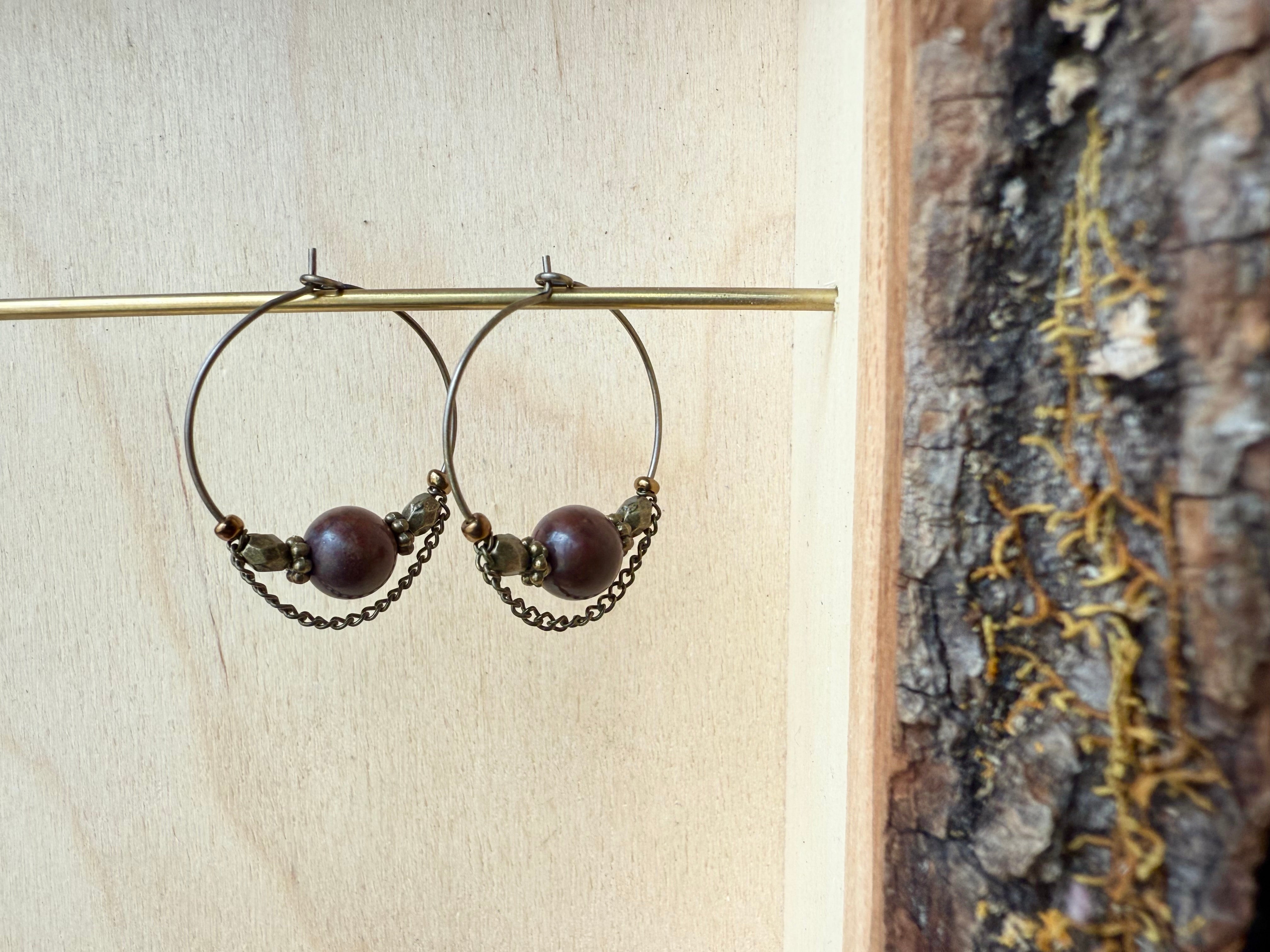 Red Creek Jasper hoops