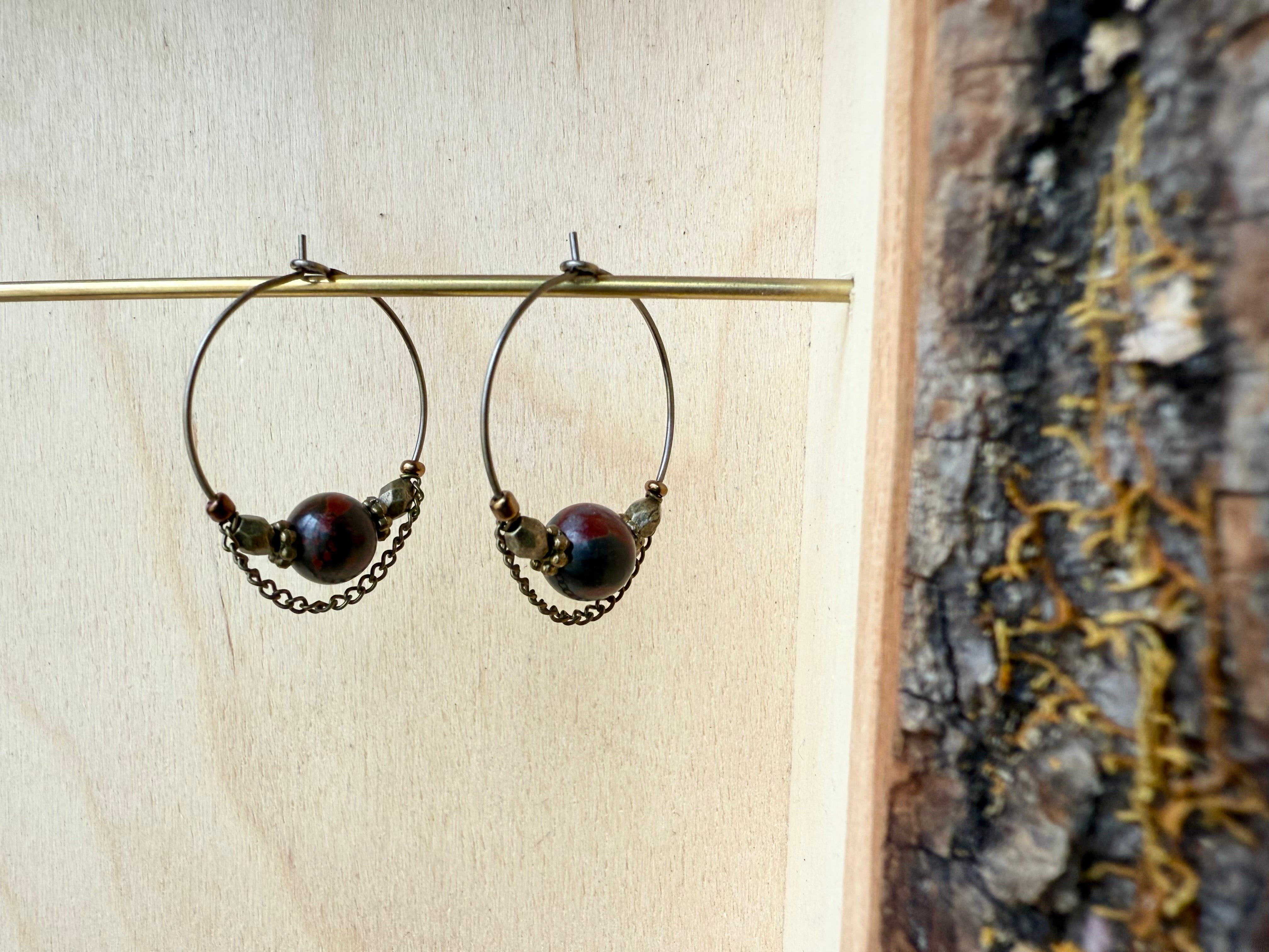 Red Creek Jasper hoops