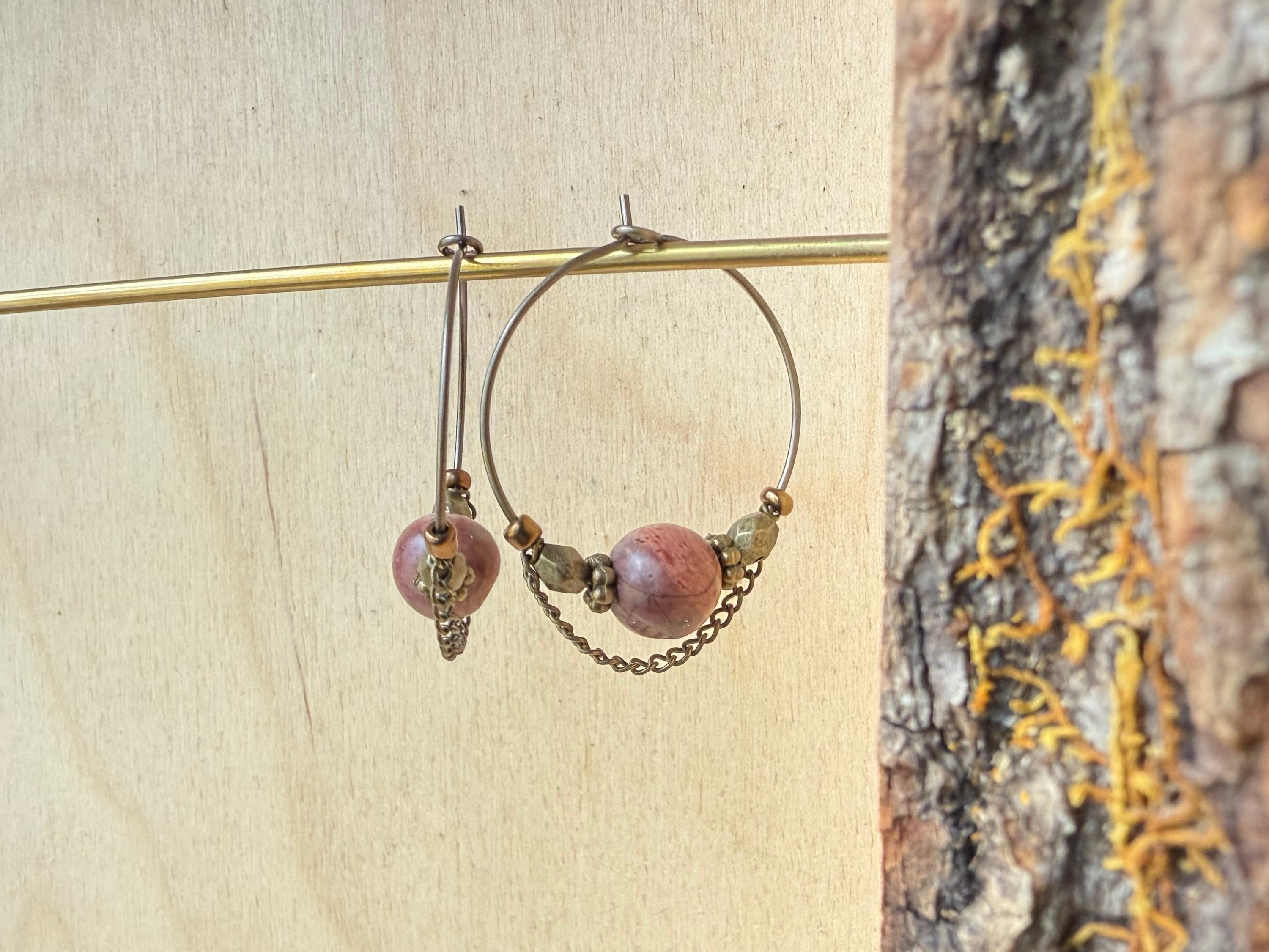 Red Creek Jasper hoops