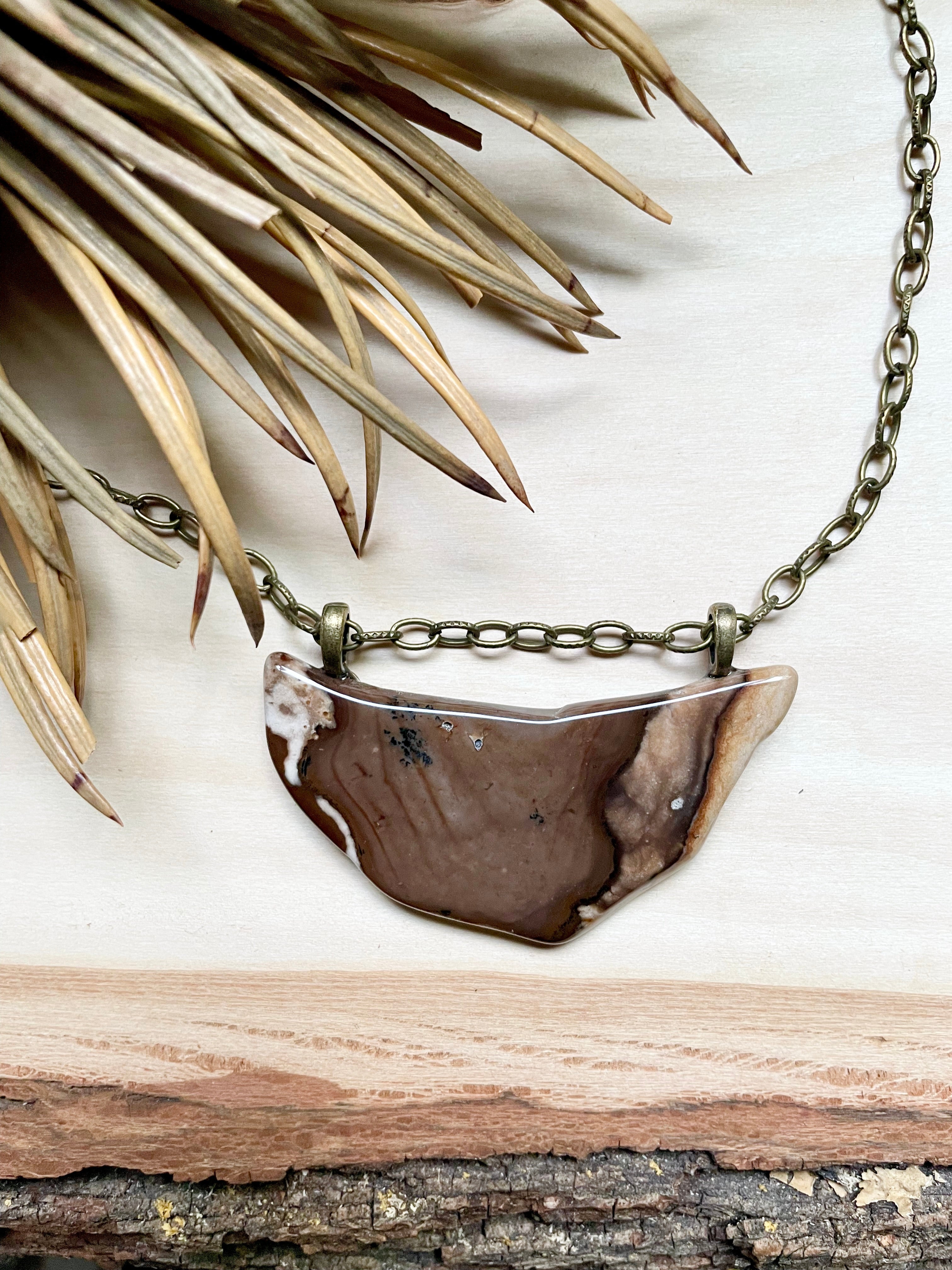 Biggs Picture Jasper Statement Necklace