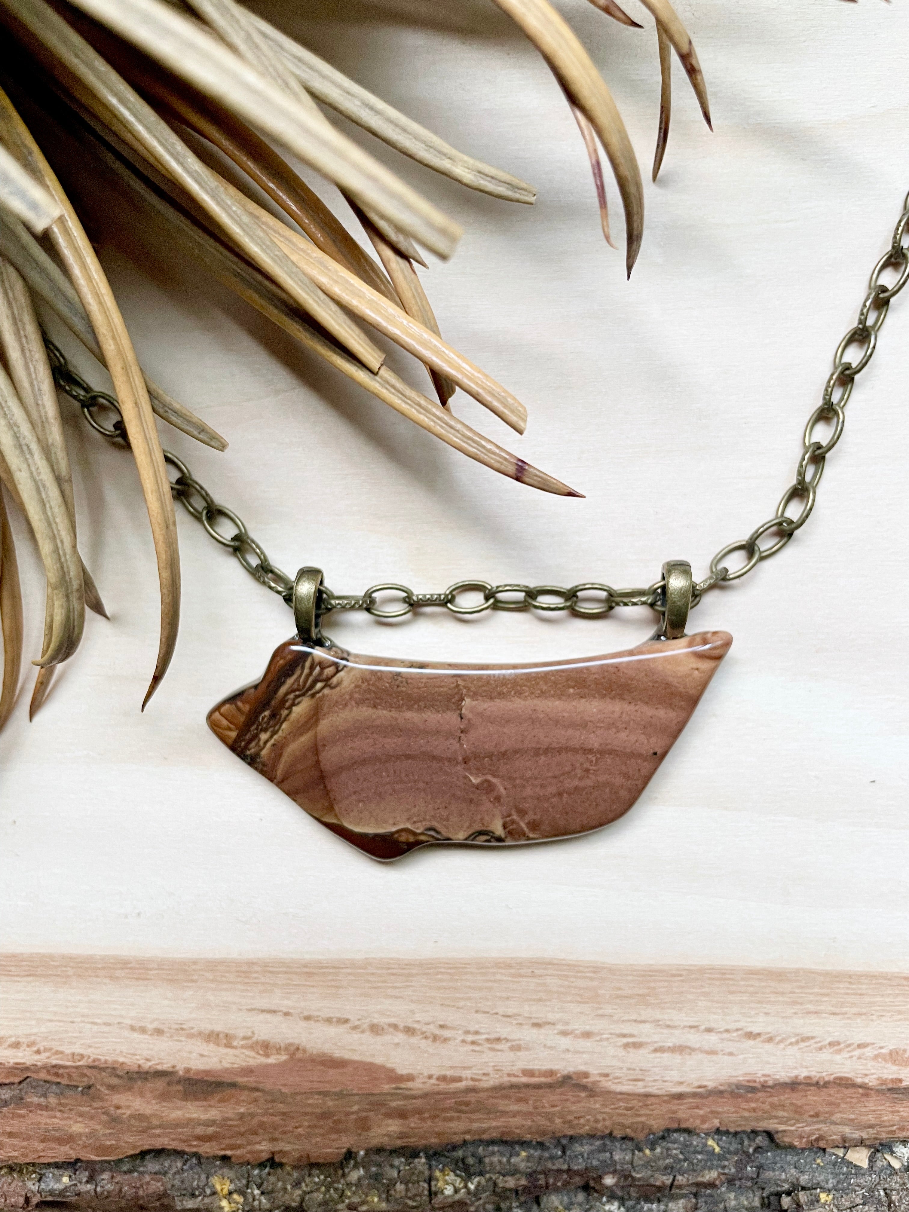 Biggs Jasper Statement Necklace